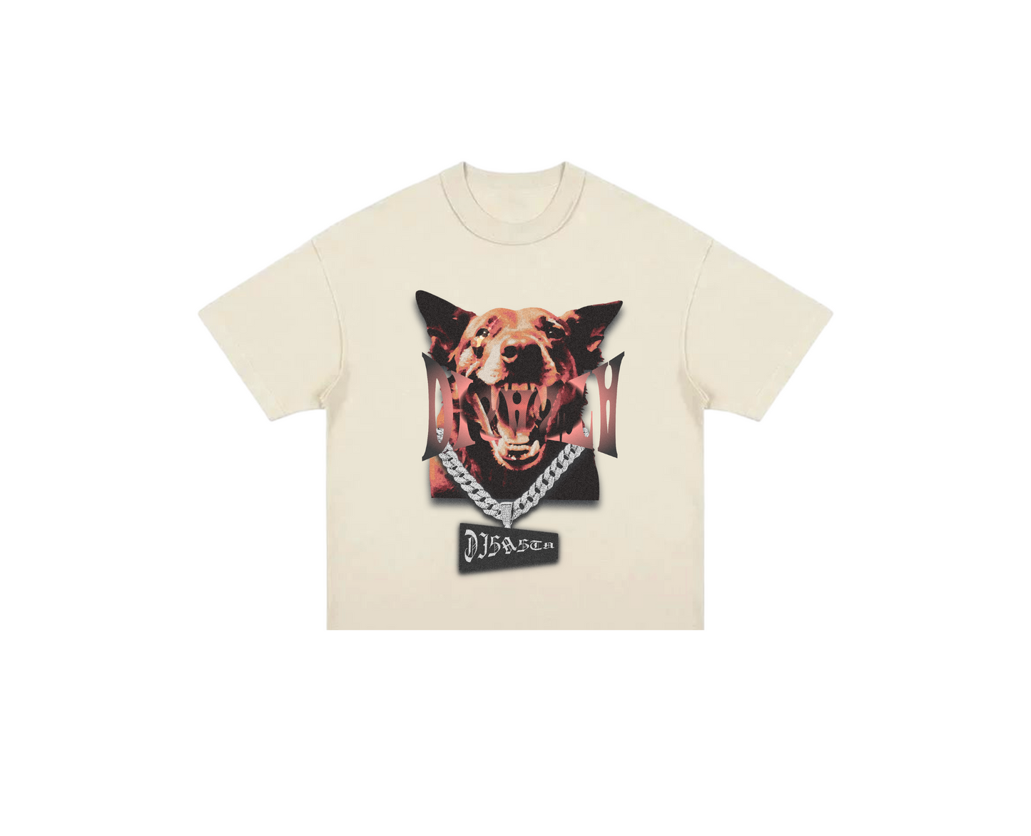 Dissta tshir-t oversized