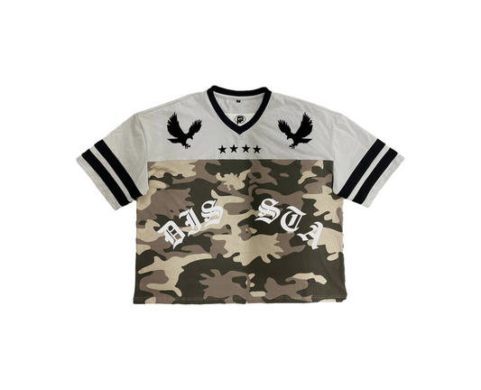 Qversized Jersey Army